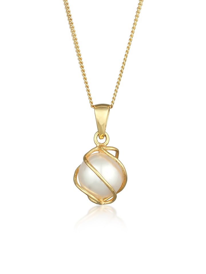 

Elli Колье из желтого золота 375 пробы, спираль из золота