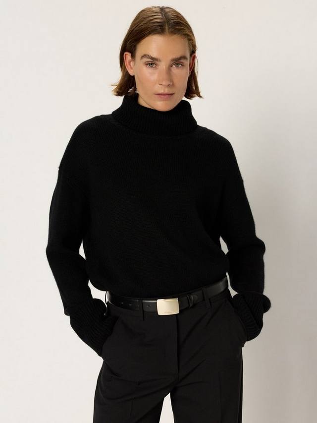 

Свитер Edana с воротником-стойкой из чистого кашемира Gerard Darel, Black