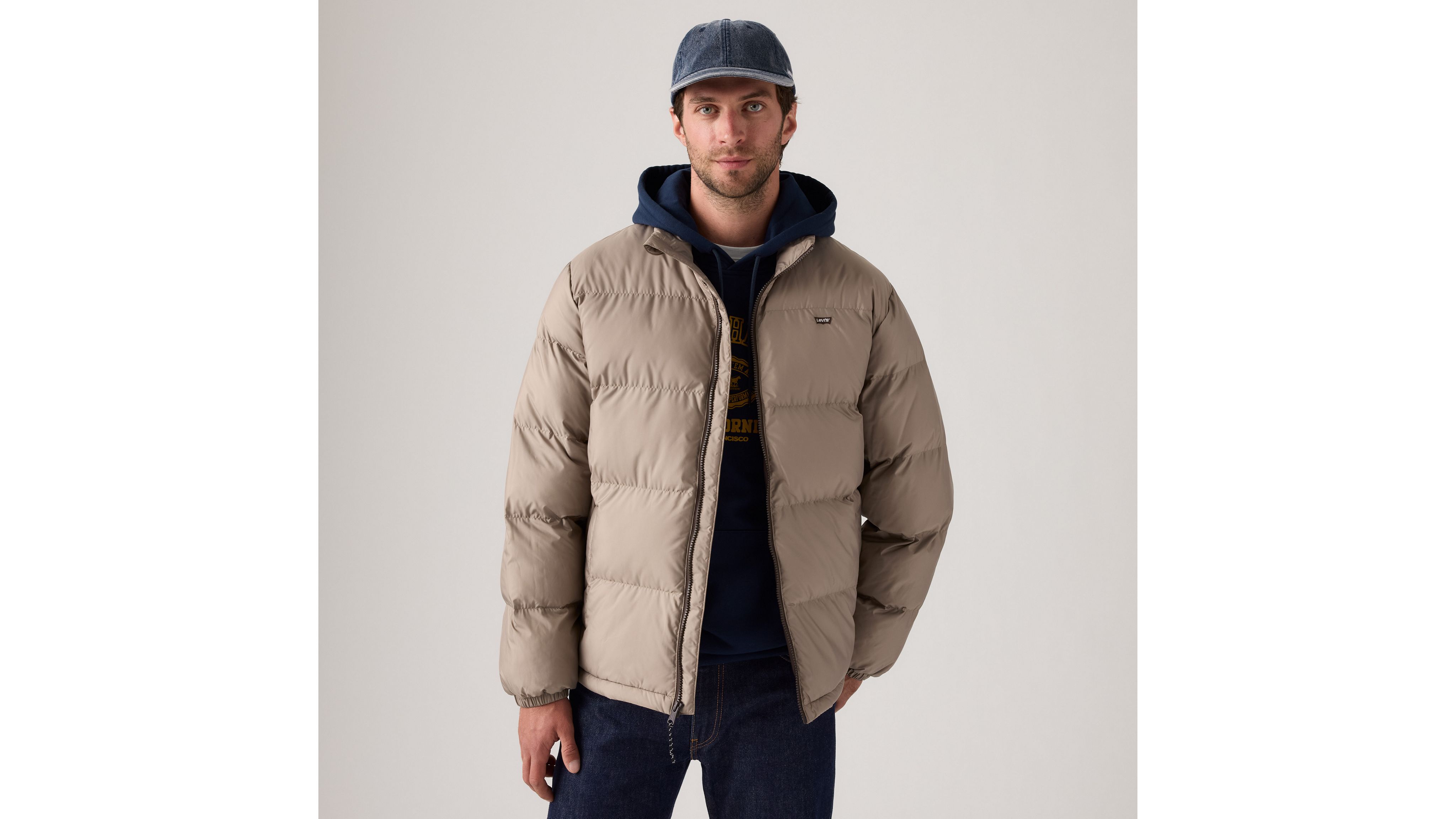 

Короткая стеганая куртка Piedmont Levi's, Fungi - White