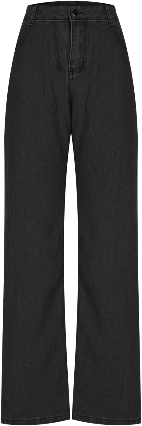 Джинсы прямые boyfriend, Black — фото 4