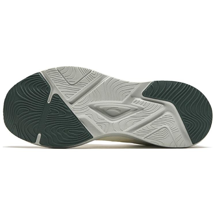 Кроссовки ANTA Training Shoes Men Low-top Ivory White/Wizard Green, слоновая кость/зеленый — фото 4
