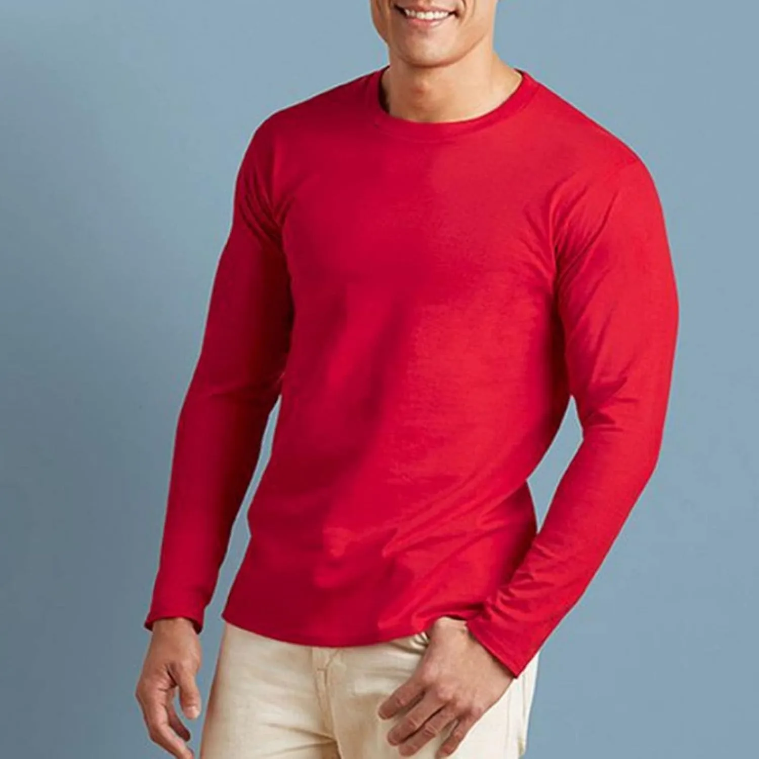 Мужская водолазка с длинным рукавом Slim Fit — фото 2