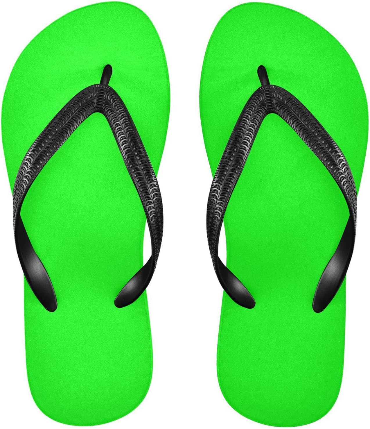 

Сандалии-шлепанцы ATTX неоново-зеленого цвета для женщин и мужчин