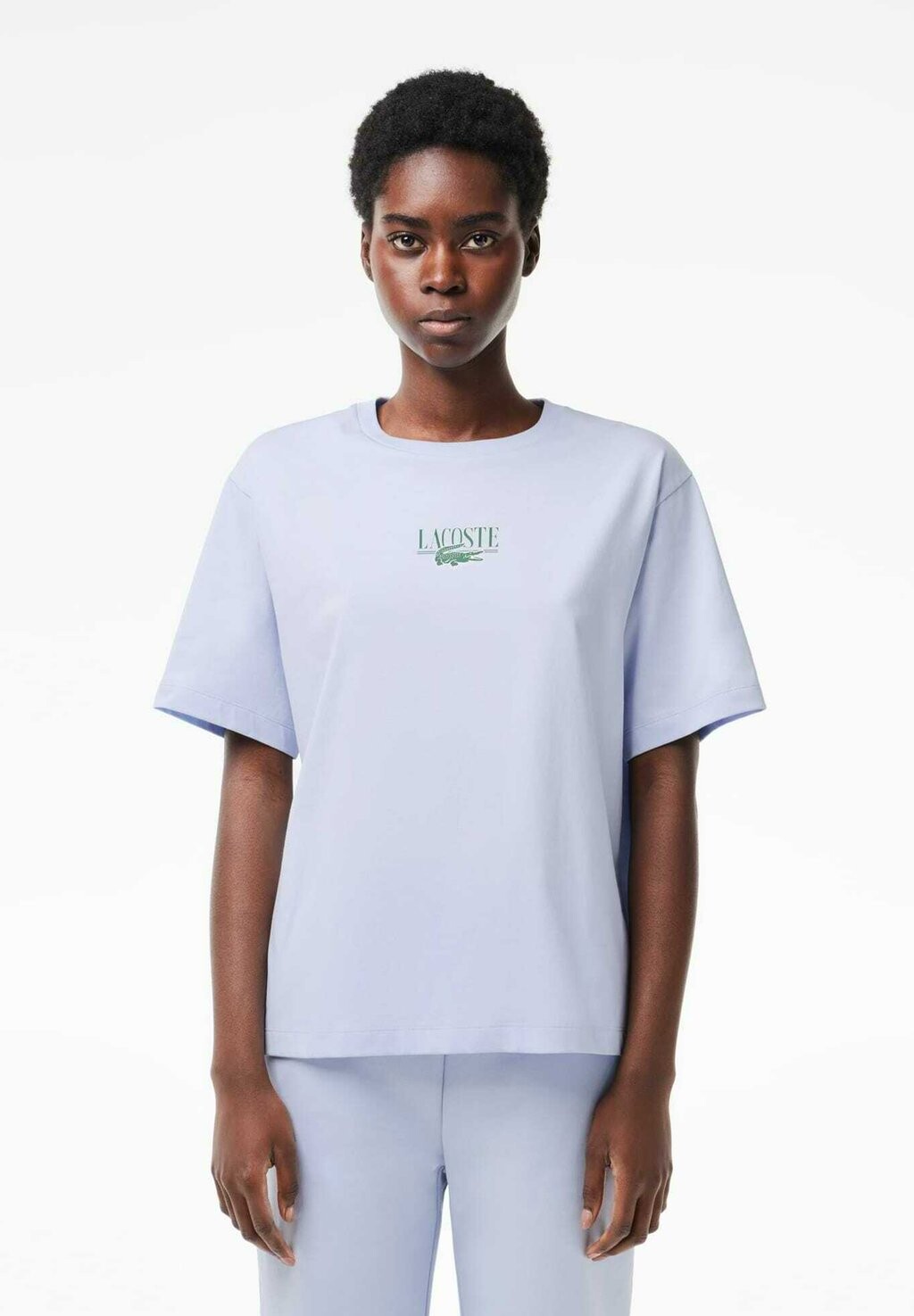

Футболка с принтом Lacoste, синий