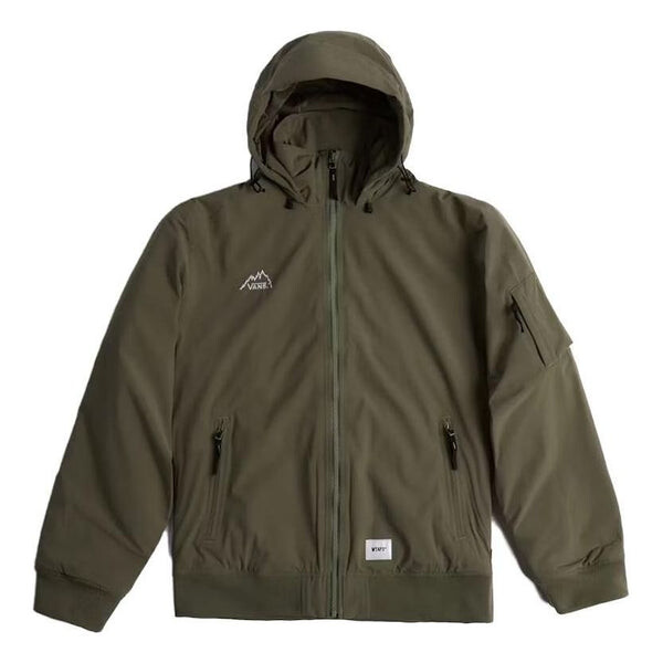 

Толстовка vault x wtaps hoodie 'black' Vans, черный