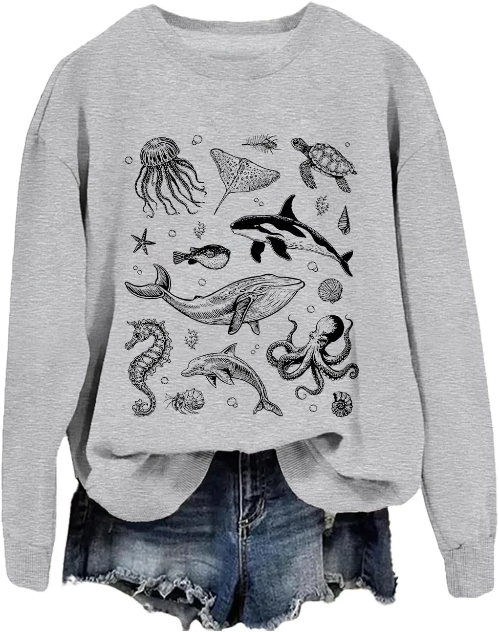 

Толстовка с капюшоном Whale Shark