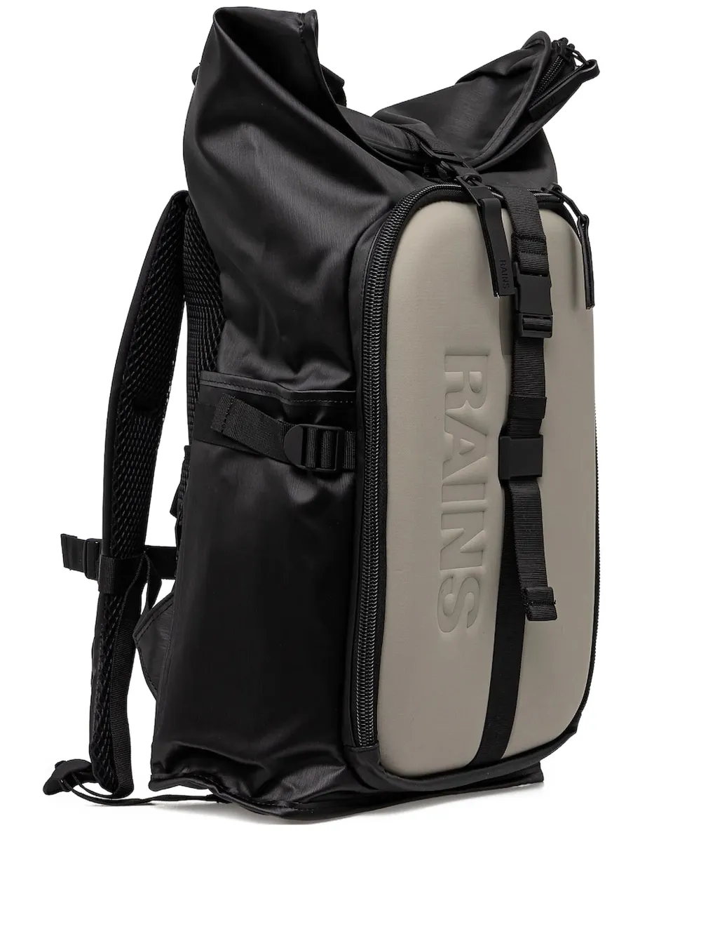 

Рюкзак со вставками Rains, черный
