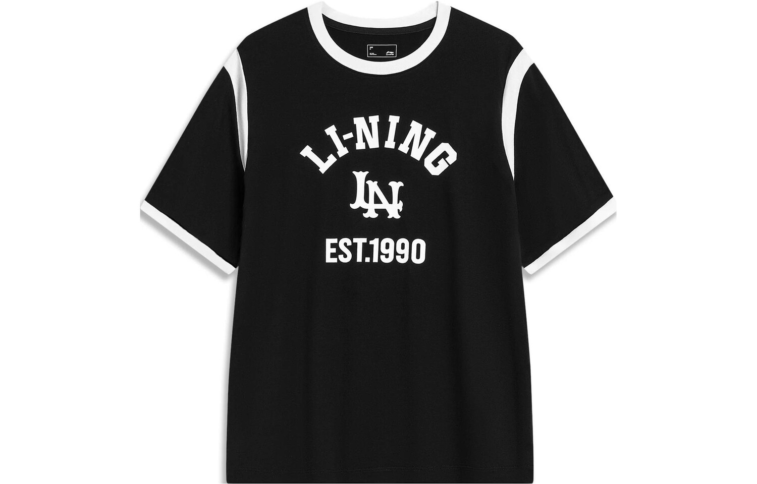 

Футболка женская из коллекции Sports Life, черная Lining