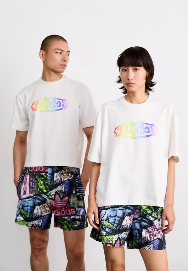 Футболка с принтом джереми скотта от gfx Adidas Originals, Cloud White