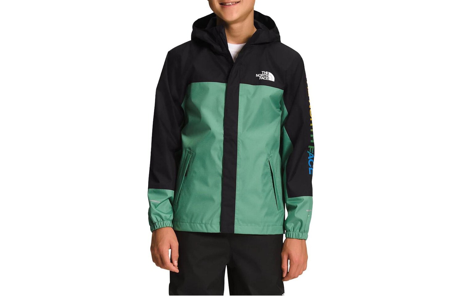 

Детская куртка для активного отдыха The North Face, зеленый