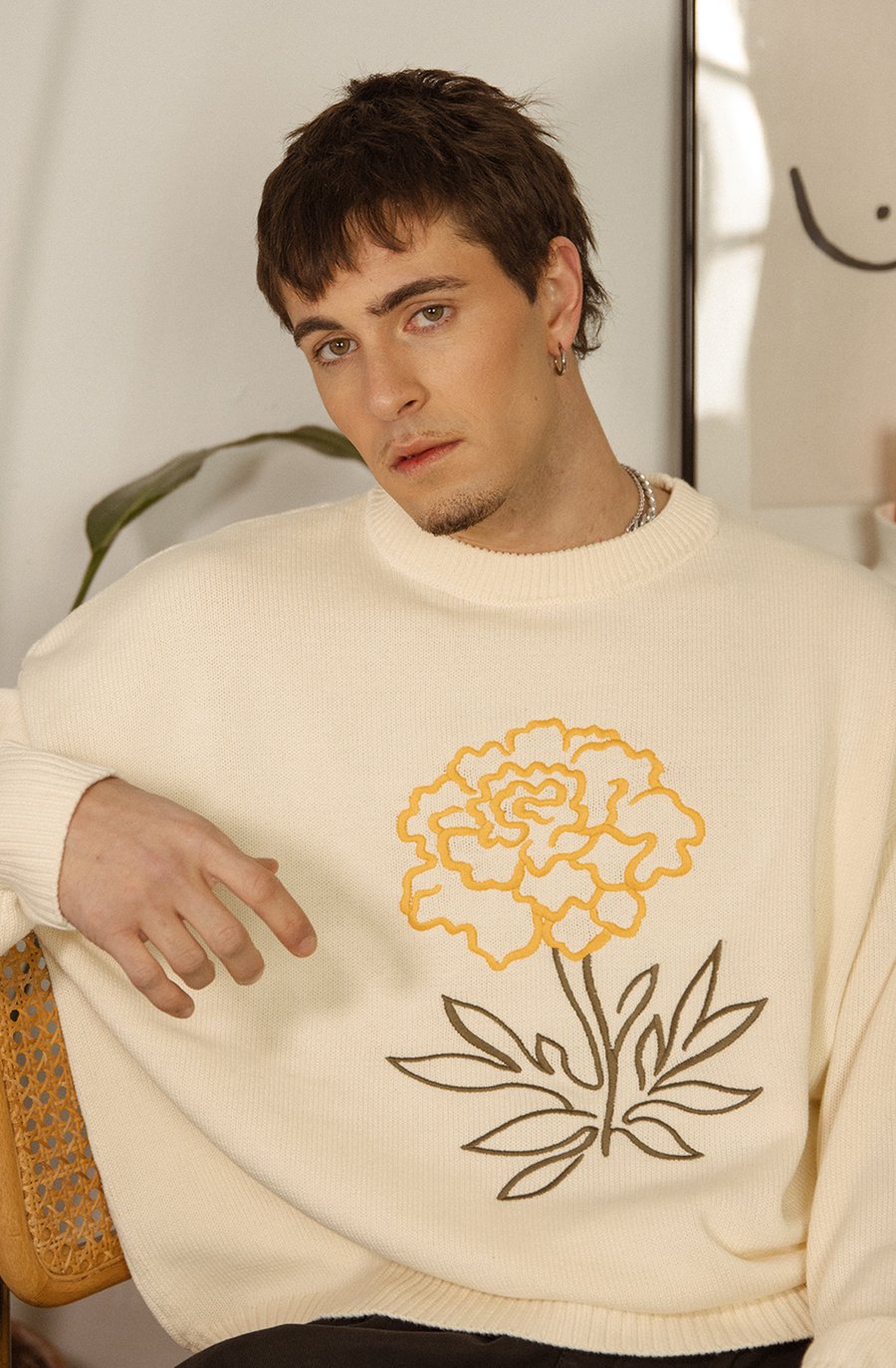 

Джемпер Kaotiko CAMELIA UNISEX, Ivory/Off-White