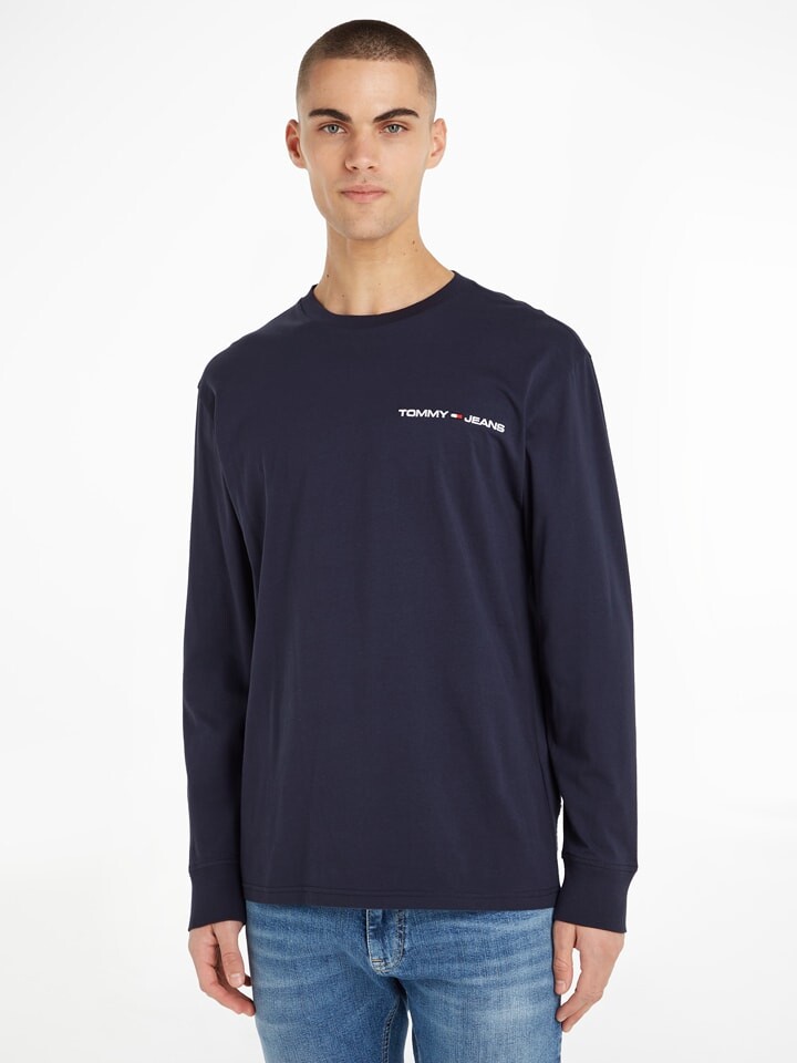Лонгслив Tommy Hilfiger, темно-синий