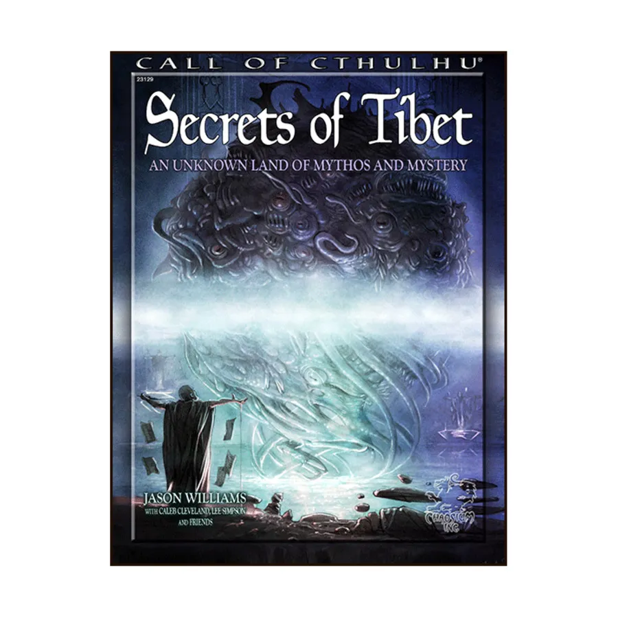 

Secrets of Tibet, Call of Cthulhu - Rule, Source & Supplement Books (Chaosium 5.6-6th Editions), мягкая обложка