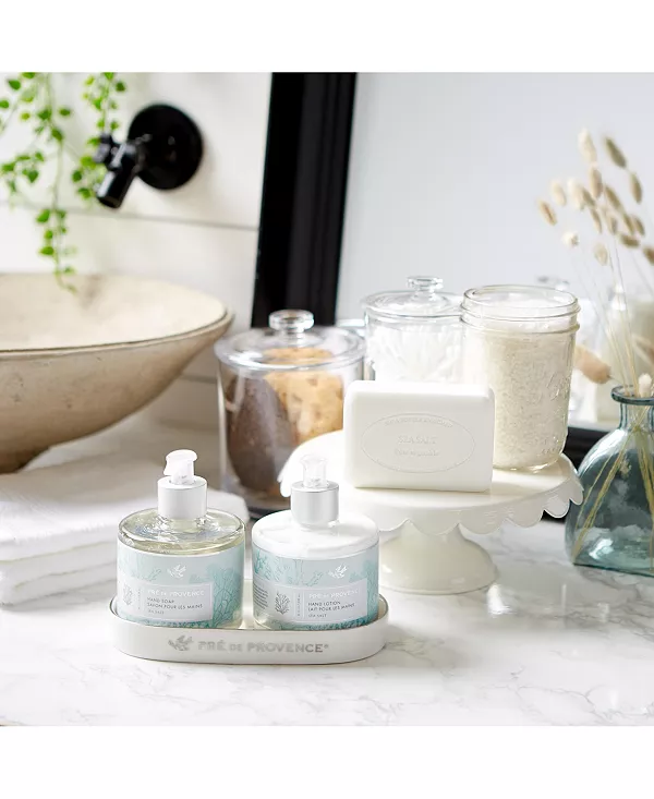 Жидкое мыло Pre de Provence Heritage, 11 жидких унций, аромат ландыша European Soaps, sea salt — фото 4