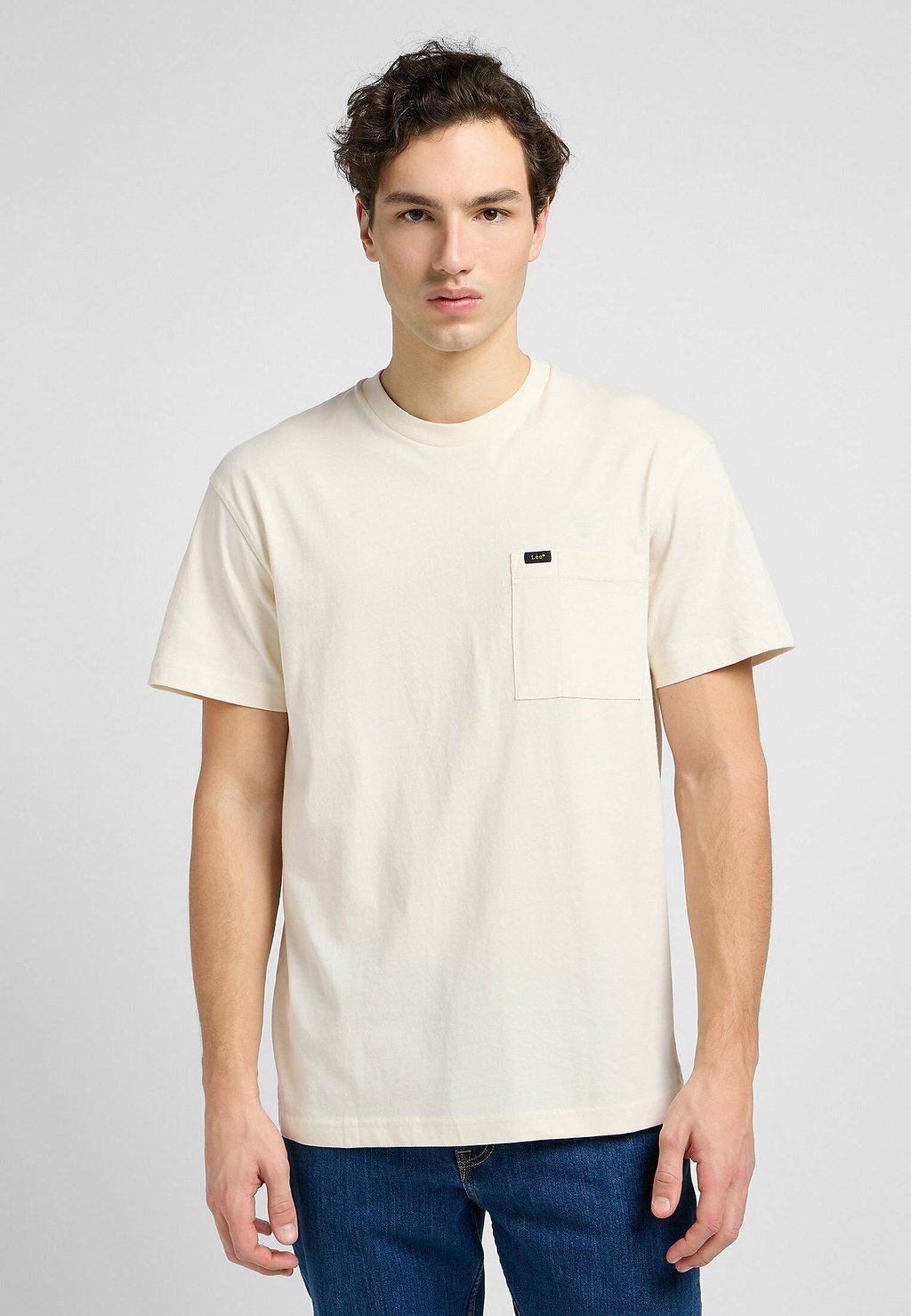 

Базовая футболка POCKET TEE Lee, белый