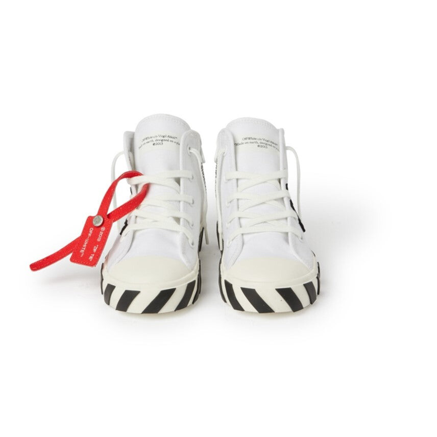 

Белые вулканизированные кроссовки средней длины Off-White, белый