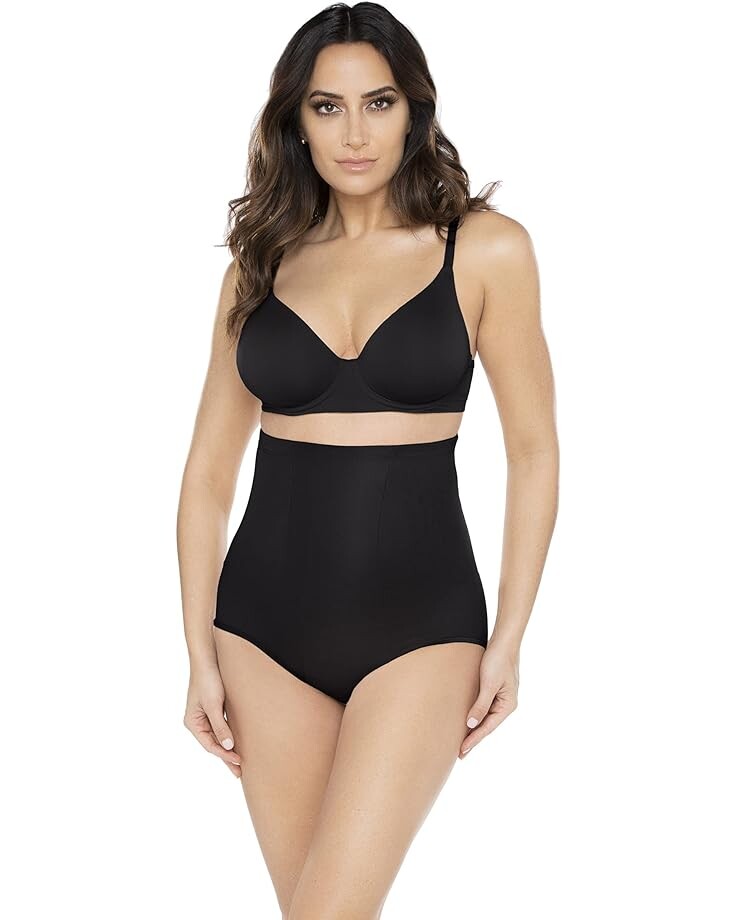 

Трусы Miraclesuit Shapewear Extra Firm Shape with an Edge Hi-Waist, черный