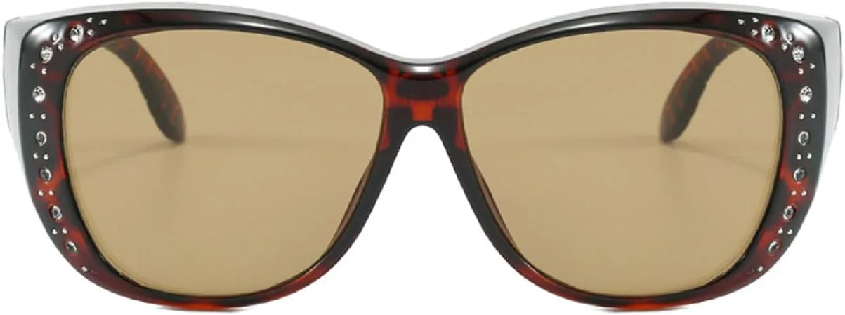 

Квадратные солнцезащитные очки для женщин и мужчин, квадратная широкая толстая оправа, ретро-стиль, модные, защита от ультрафиолета UV400 1026 Melrose, Leopard