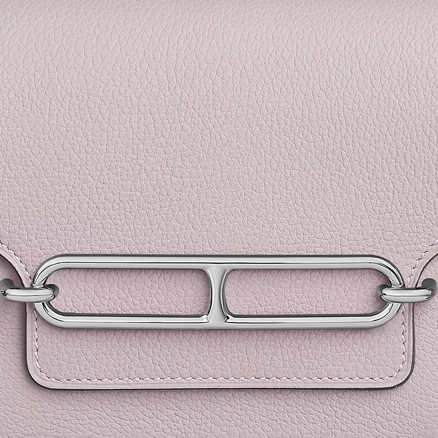 HERMES Кошелёк-клатч Roulis Evercolor из телячьей кожи с тиснением под свиную кожу для женщин — фото 4