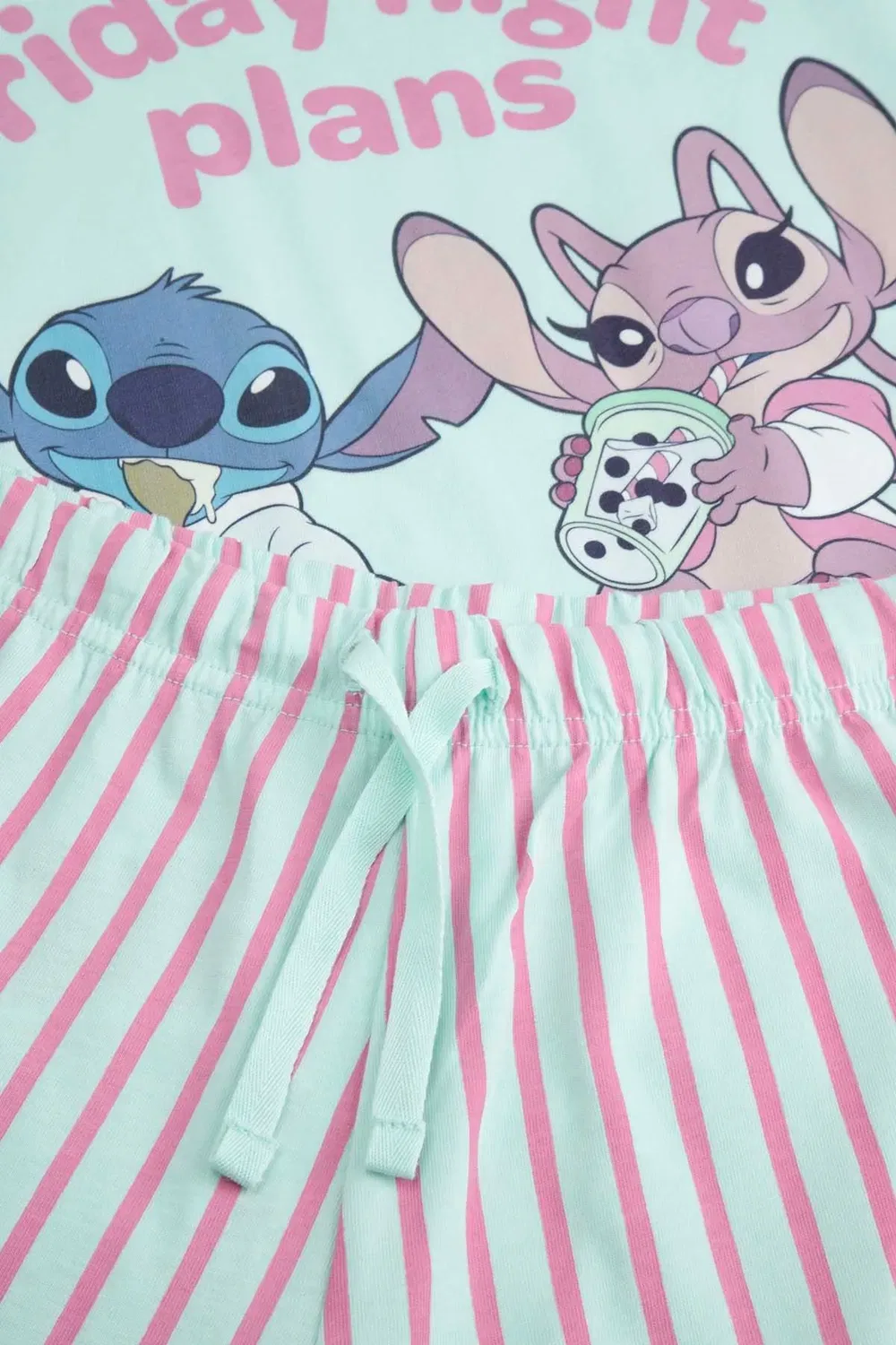 Пижама детская с принтом Lilo & Stitch, Coccodrillo, разноцветная — фото 4