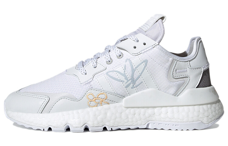 Кроссовки Adidas Originals Originals Nite Jogger 'White Grey' Women's