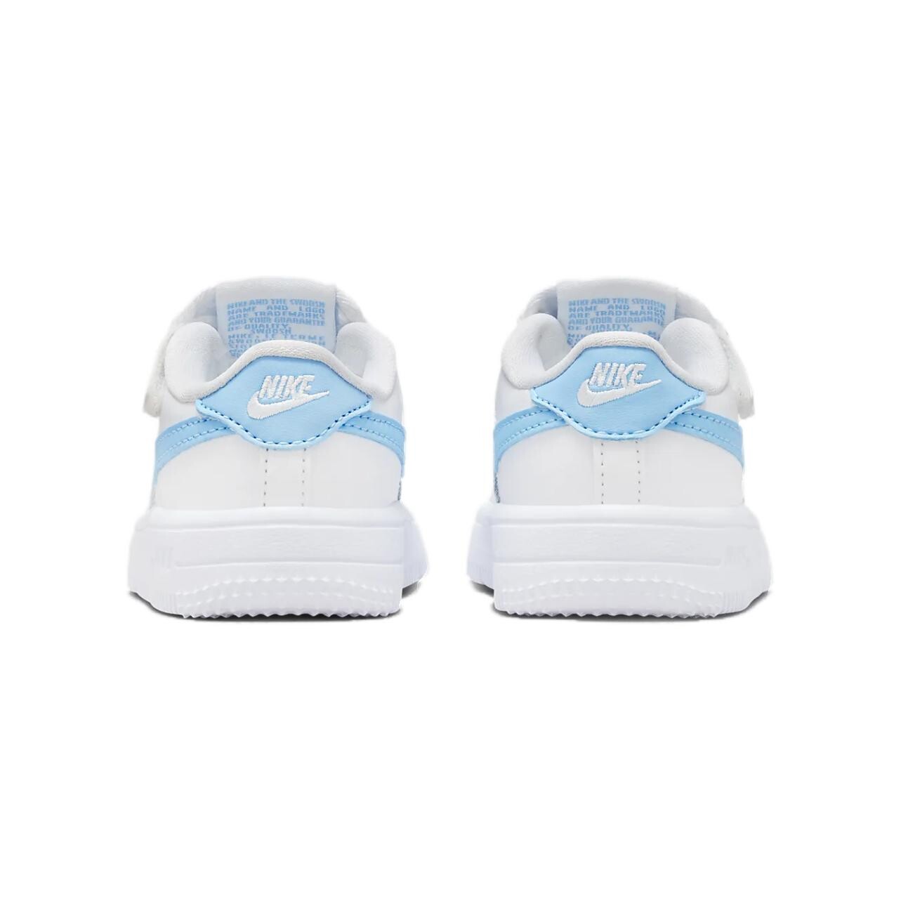 Кроссовки Nike Toddler Shoes TD Low-top White/Aquamarine Blue, белый/синий — фото 4