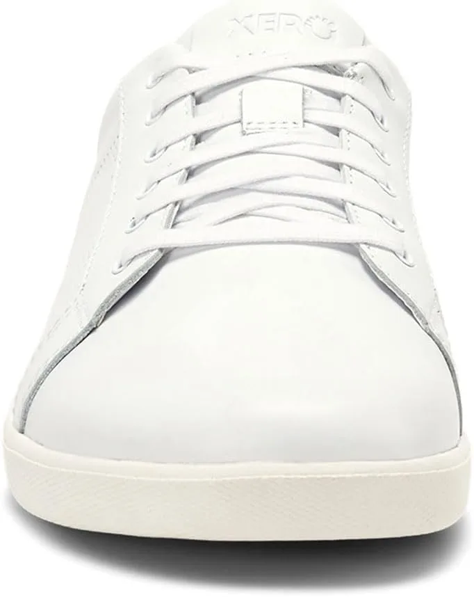 Мужские кожаные кроссовки Xero Shoes Dillon - минималистичные, легкие мужские кроссовки на каблуке, изготовленные из натуральной кожи и хорошей конструкции, подходящие для повседневной ходьбы, носки и отдыха, белый — фото 4