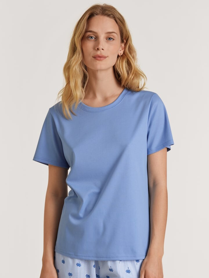 

Футболка Calida Shirt, цвет hydrangea blue
