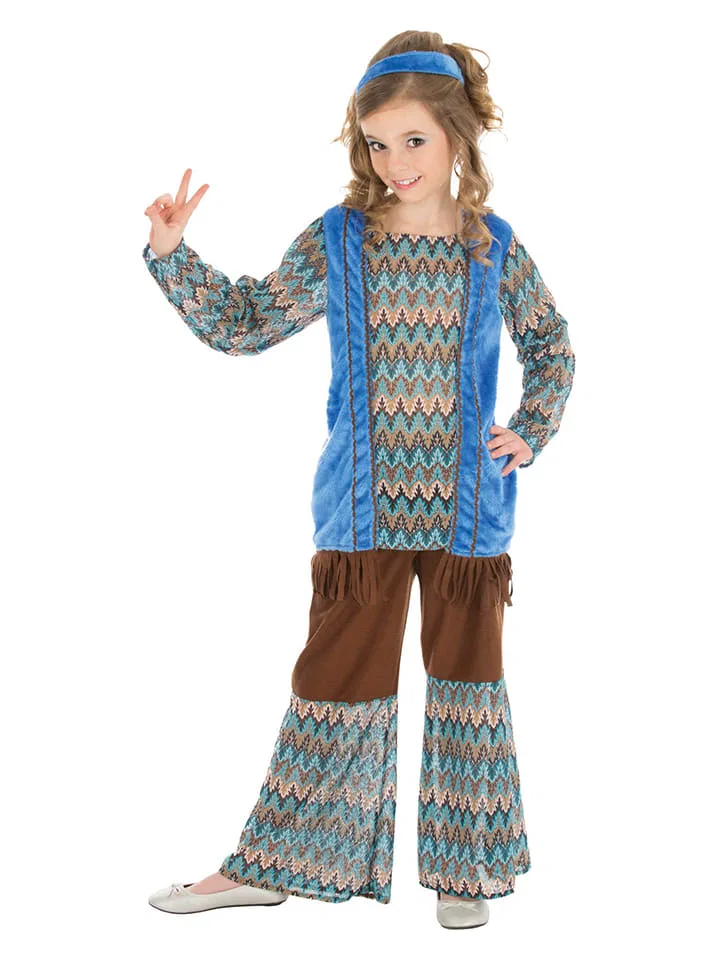 Костюм Vintage Hippie, CHAKS, коричневый/синий