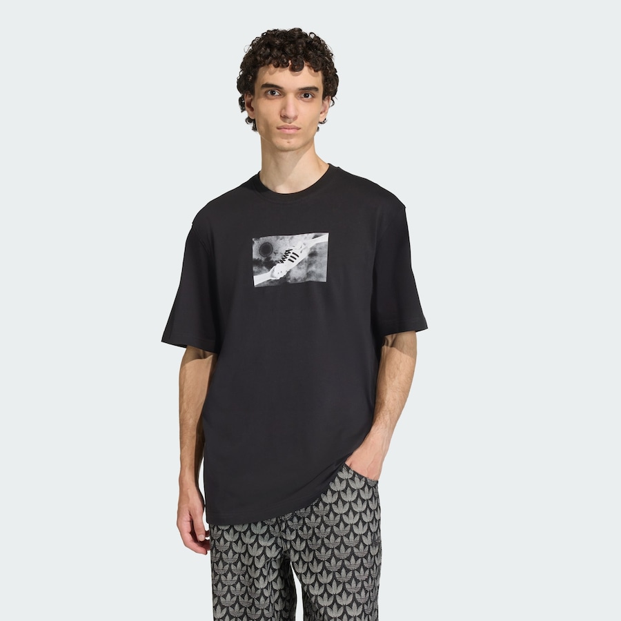 Рубашка ADIDAS ORIGINALS Franchise, черный — фото 2