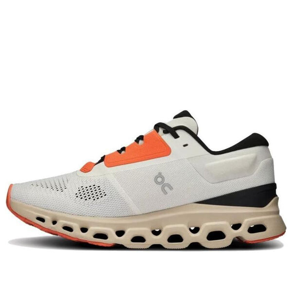 Кроссовки cloudstratus 3 'undyed white sand orange' On Running, бежевый