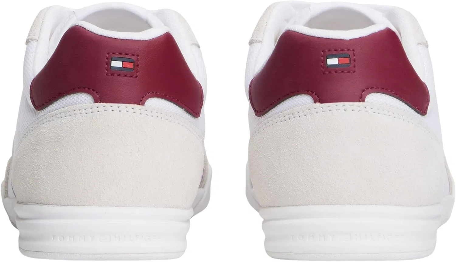 Мужские низкие кроссовки Tommy Hilfiger Lopro Cup Mix Fm0fm05683, White — фото 2