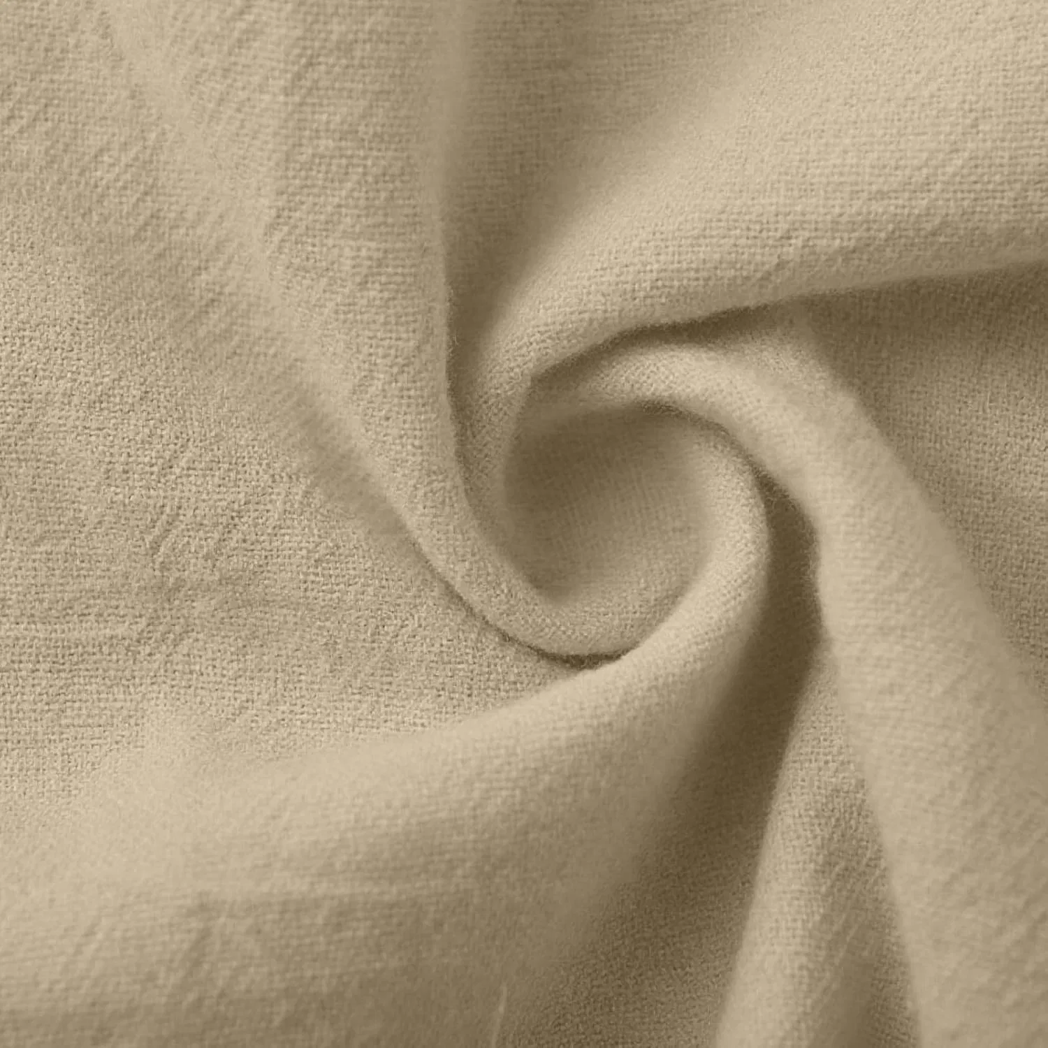 Блуза женская хлопок лен с V-образным вырезом, Beige — фото 2