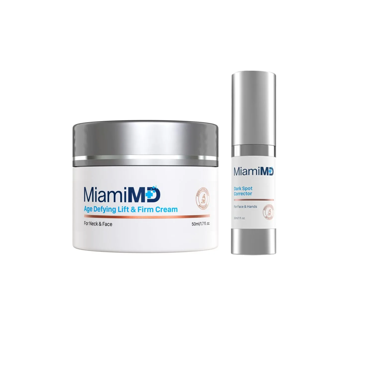 MiamiMD Age-Defying Lift & Firm Cream - антивозрастной крем для лифтинга и упругости кожи, корректор пигментных пятен для лица, тела и рук, brown