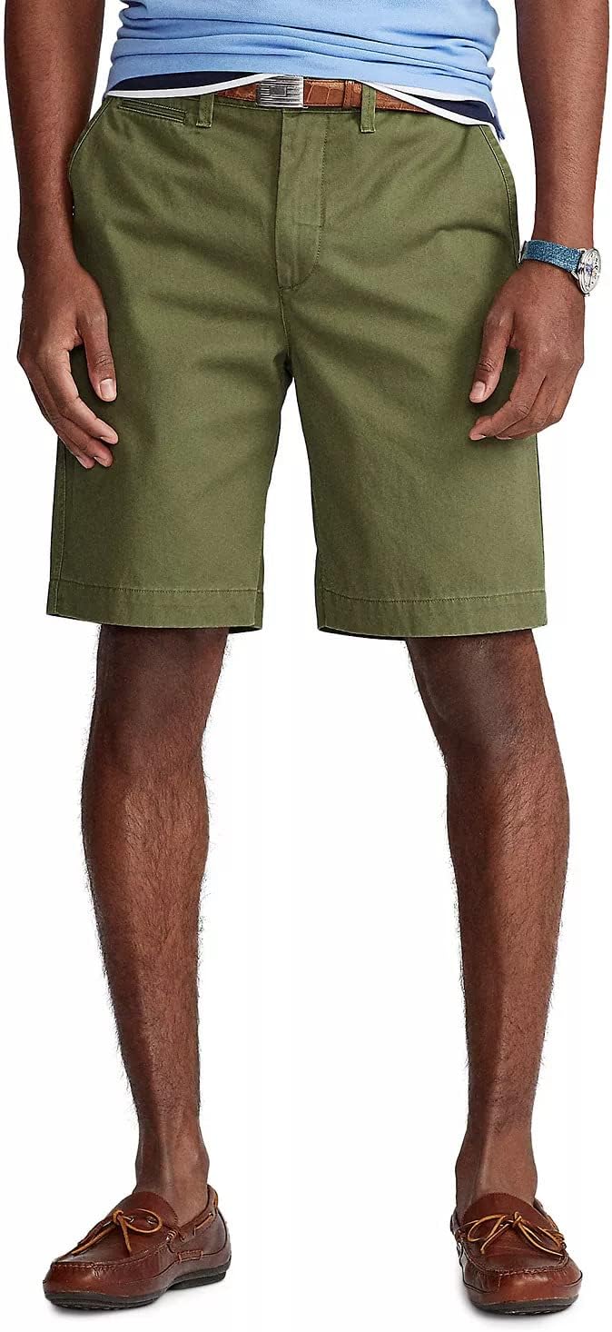 

Polo Ralph Lauren мужские классические шорты-чинос с эластаном, Olive