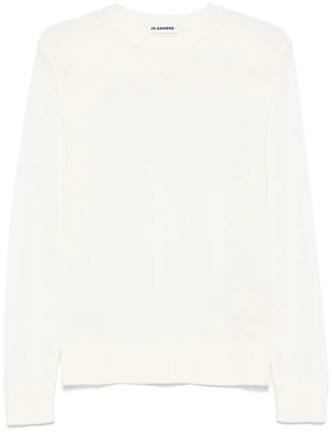 

JIL SANDER+ свитер из шерсти мериноса, белый