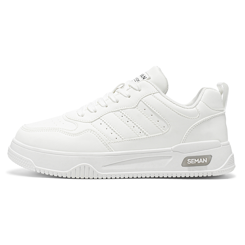 

Дышащие низкие скейтерские кроссовки Men's ZULISHI, белый