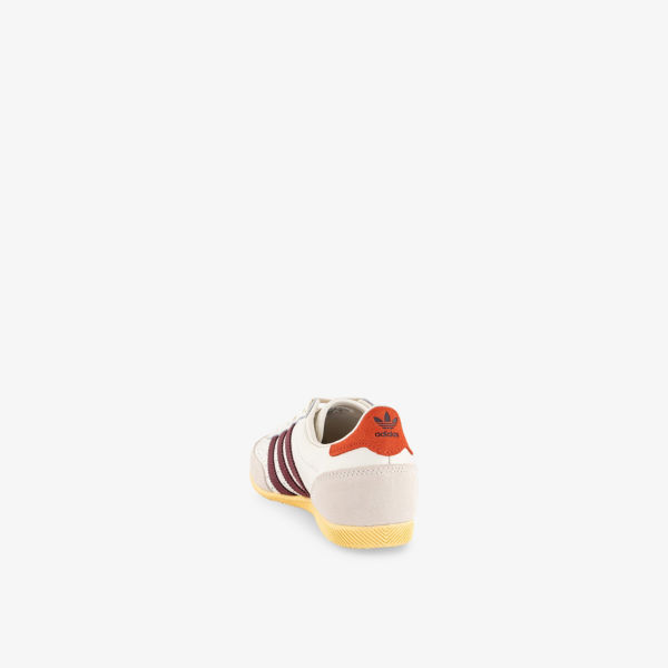 Кроссовки кожаные Adidas Japan, белый / красный — фото 4