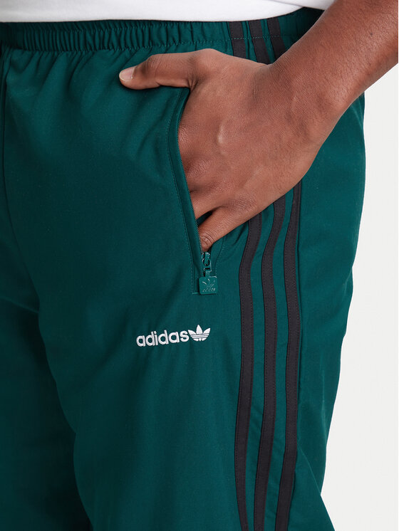 Спортивные брюки обычного кроя Brushed JX3079 Adidas, зеленый — фото 4