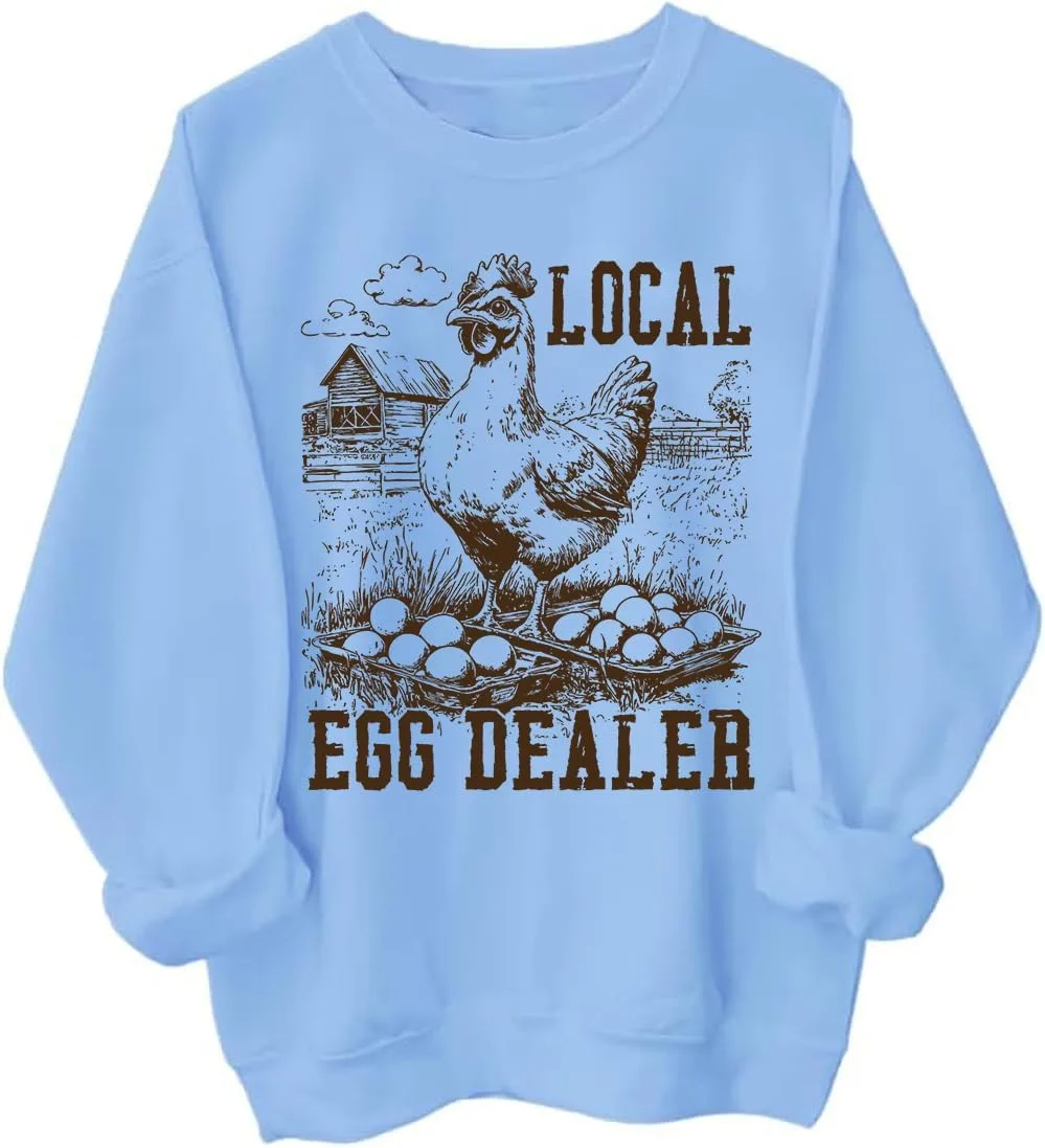 

Толстовка Local Egg Dealer с капюшоном, уличный стиль