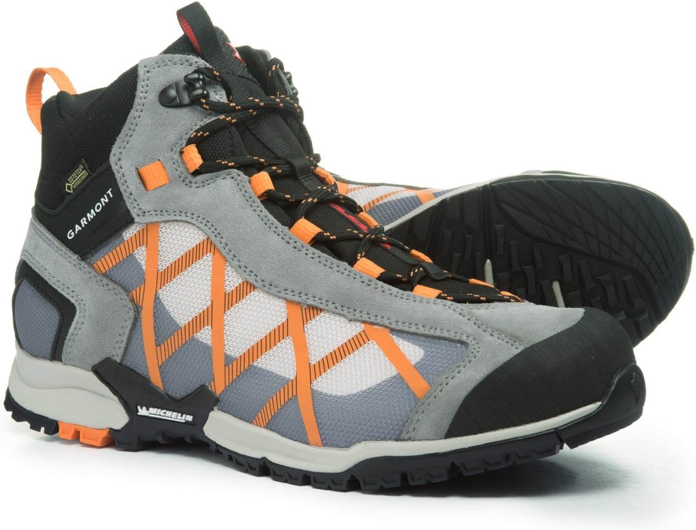 

Треккинговые ботинки Garmont Mystic Gore-Tex Surround Mid - водонепроницаемые, из замши (для мужчин), размер, оранжевый/серый