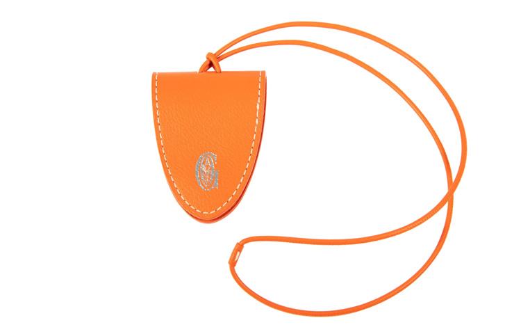 

GOYARD Кожаный ключница унисекс разноцветный, Orange