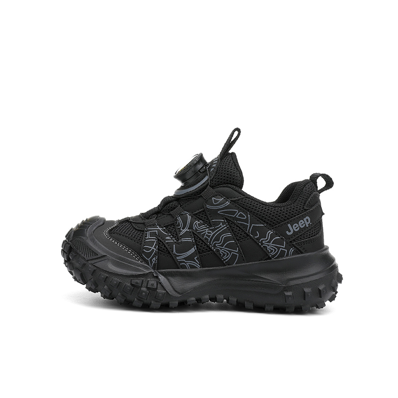 

Низкие детские повседневные туфли Kids Jeep, черный