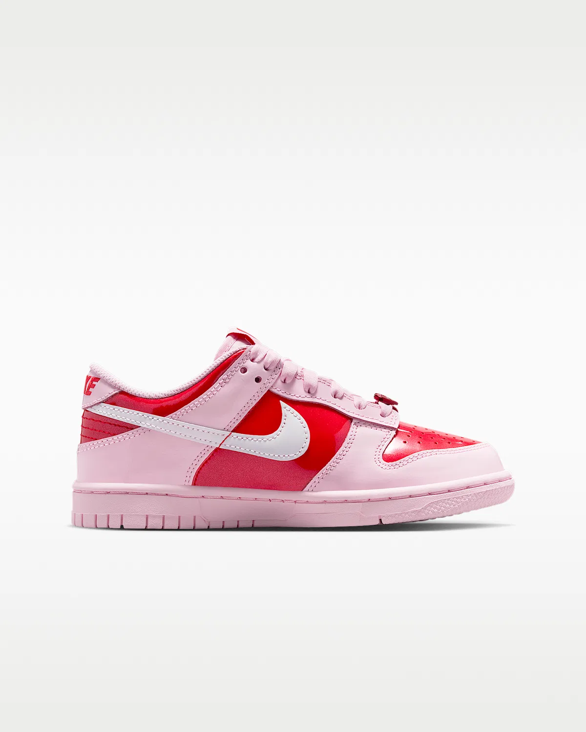 Кроссовки Nike Dunk Low для детей, Pink Foam/Light Crimson/Summit White — фото 3