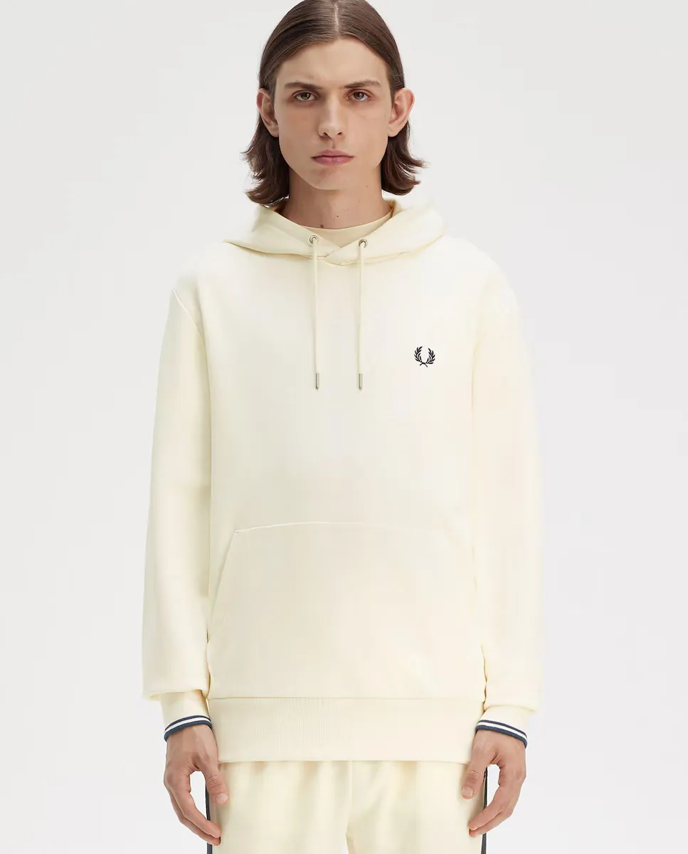 

Мужская толстовка с двухполосой отделкой Fred Perry, цвет Crudo