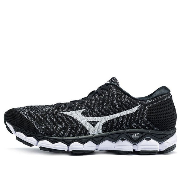 

Кроссовки waveknit s1 'black' Mizuno, черный