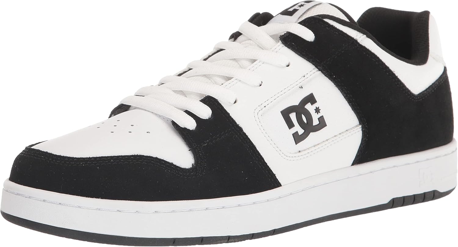 

Мужские кроссовки для скейта DC Mens Manteca 4 Low Dc Shoes, белый/черный