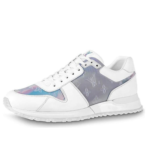 

Кроссовки run away sneakers 'white with transparent monogram' Louis Vuitton, белый