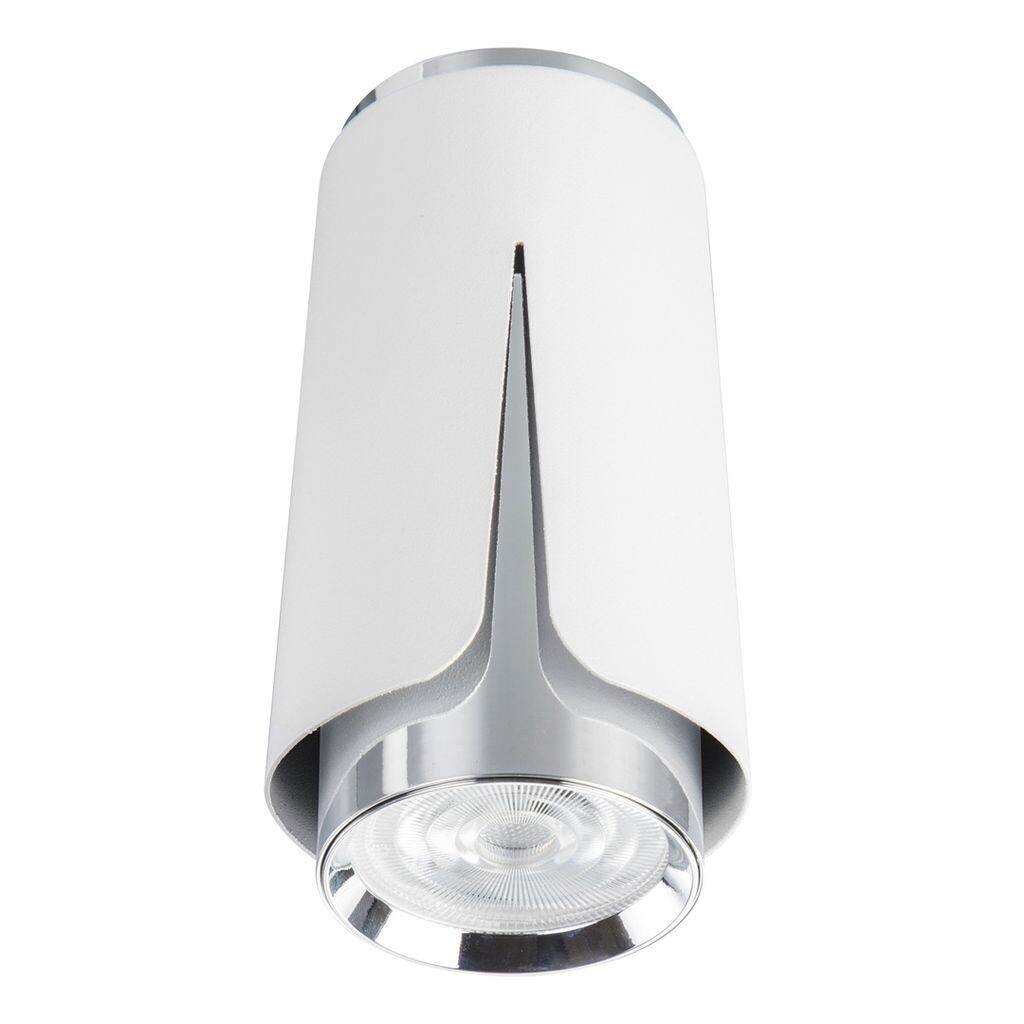

Потолочный светильник Flower White Chrome 1Xgu10 Milagro
