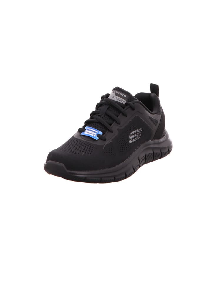 

Кроссовки на шнуровке Skechers, цвет black/black